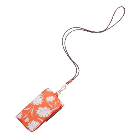 🎁Kate Spade Jae Blossom Card Case Lanyard - Picture 2 of 6